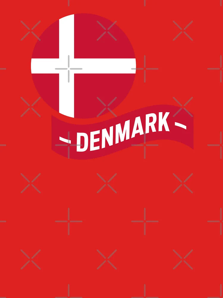 Denmark Flag Classic T-Shirt