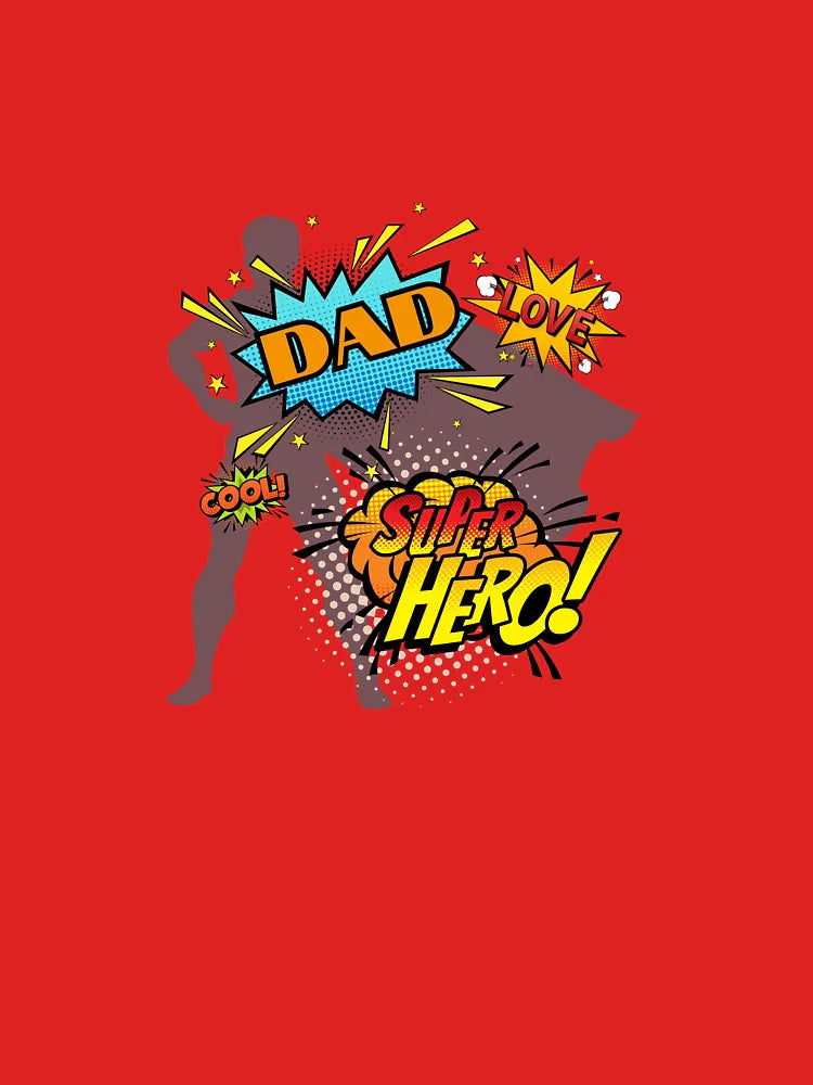 Cool Dad Love Superhero Father's Day Dad Birthday Classic T-Shirt