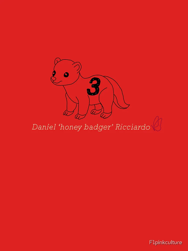 cute honey badger daniel riccardo no background  Classic T-Shirt