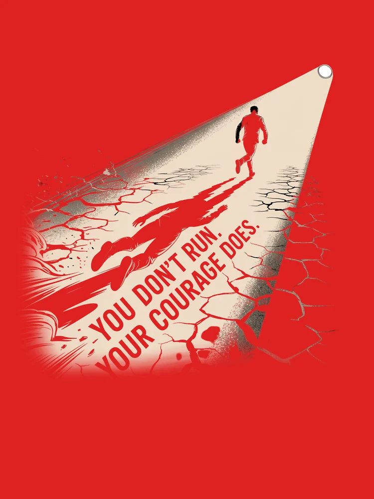 You don't run. your courage does Classic T-Shirt