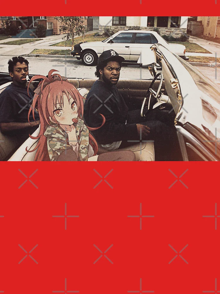 Waifuz n the Hood feat Kyoko Sakura Classic T-Shirt
