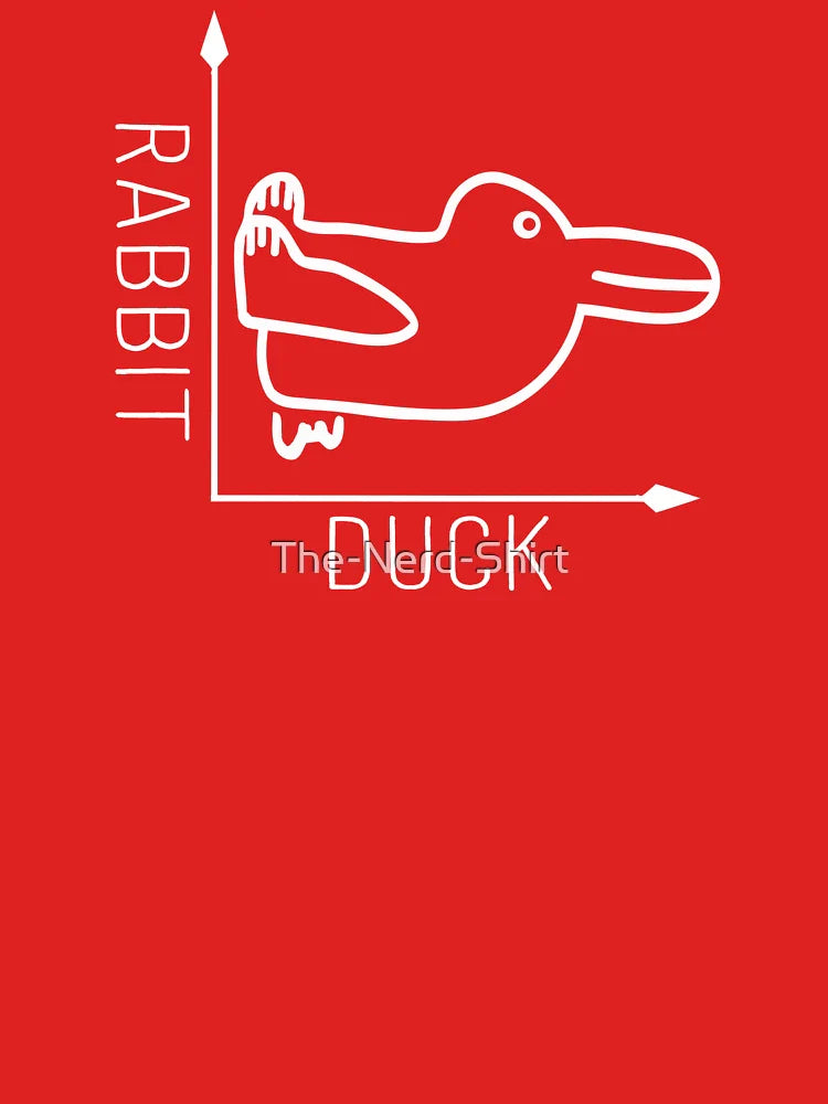 Wittgenstein Rabbit Duck Illusion Classic T-Shirt