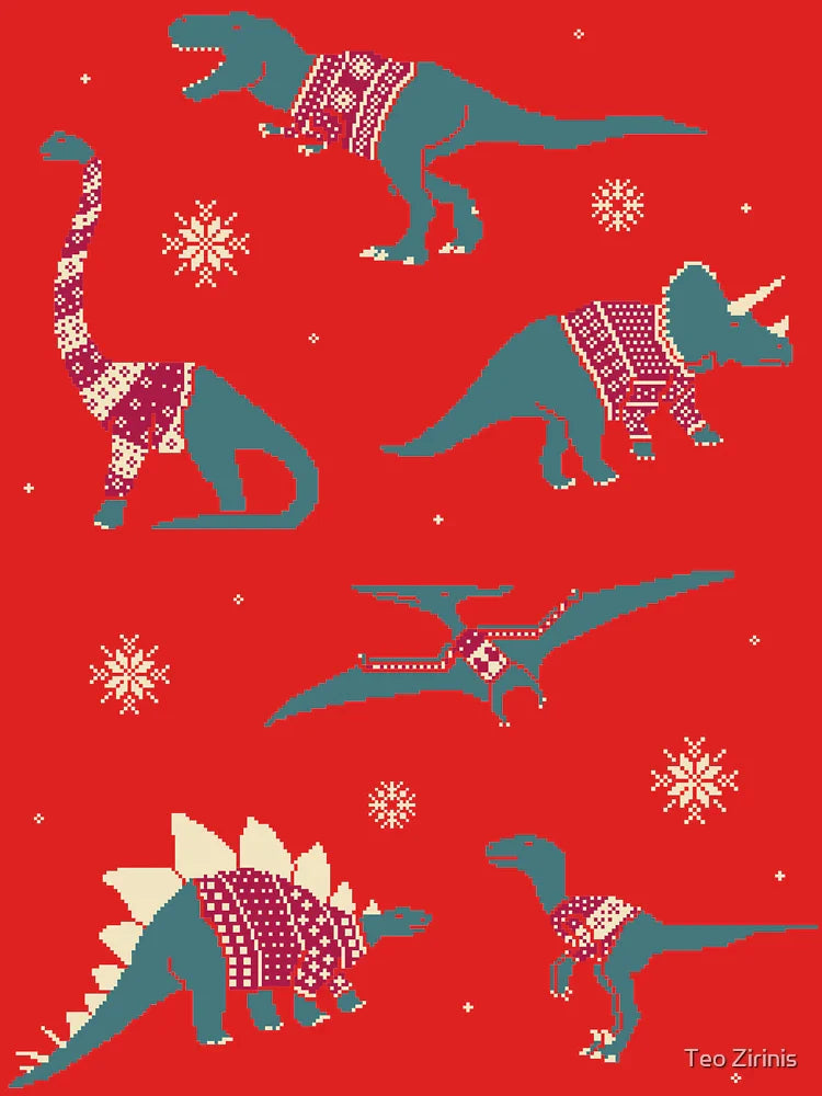 Dinos In Sweaters Classic T-Shirt