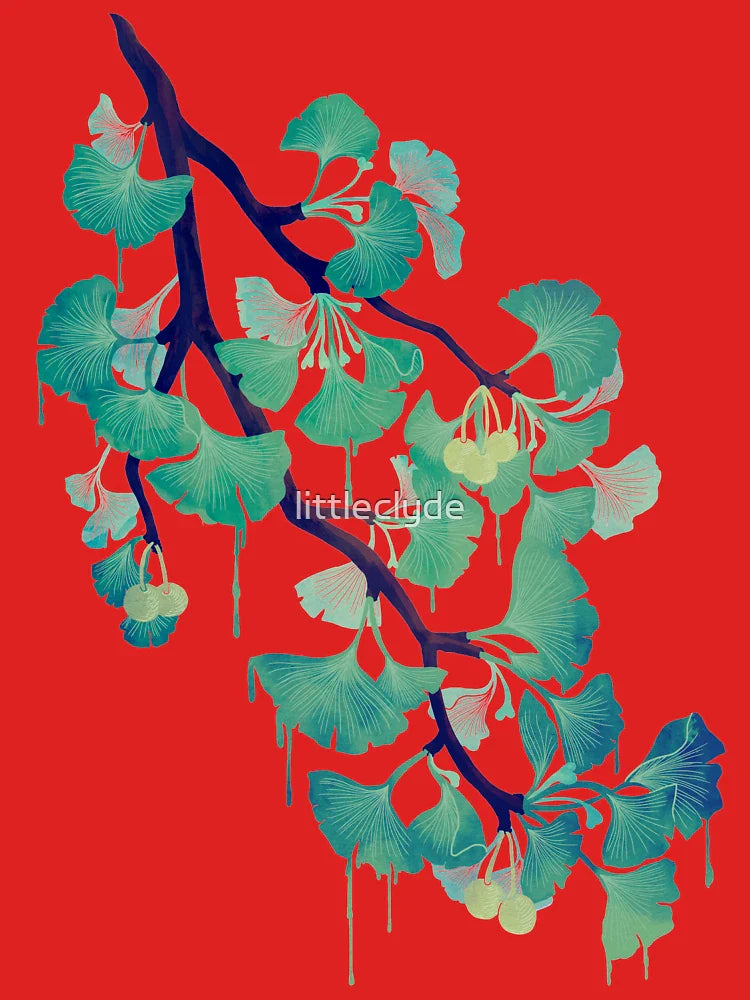 O Ginkgo (in Green) Classic T-Shirt