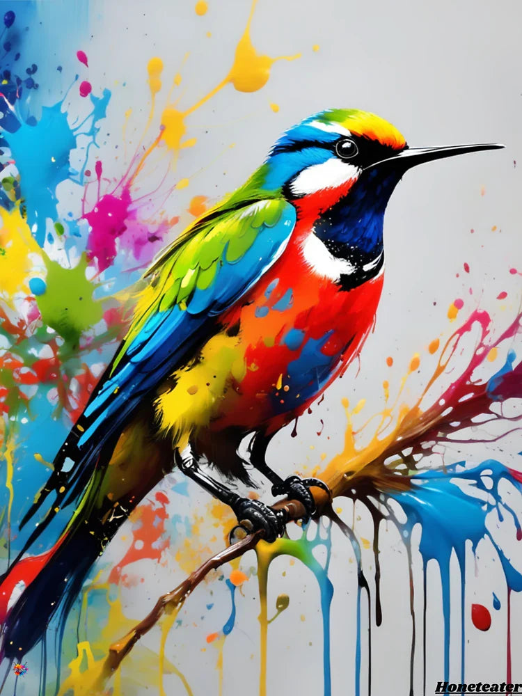 Paintsplash Honeyeater Classic T-Shirt