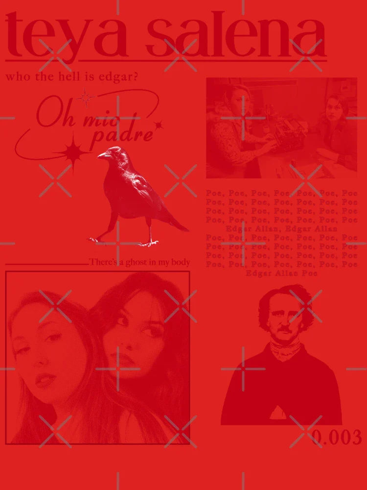 Teya Salena Who The Hell Is Edgar? Edgar Allan Poe Austria Eurovision Song Contest 2023 Classic T-Shirt