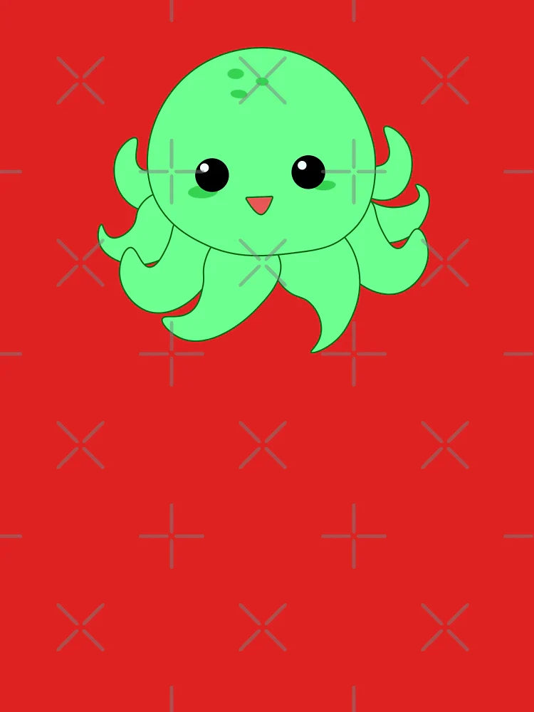 Green Octopus  Classic T-Shirt