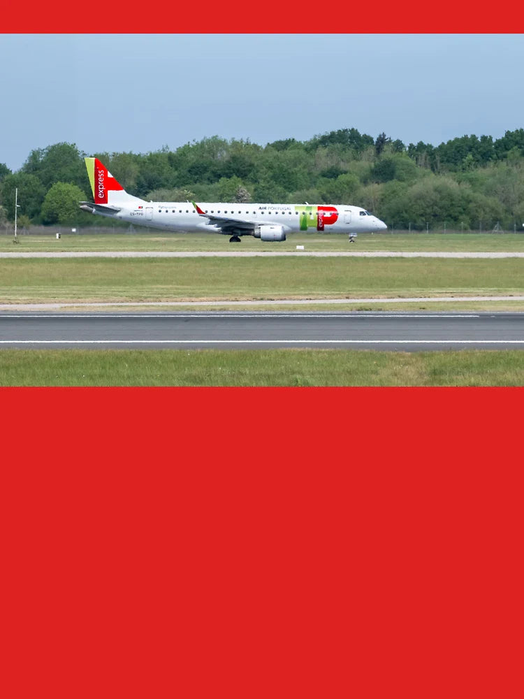 MAN to LIS Air Portugal Embraer E190LR Classic T-Shirt