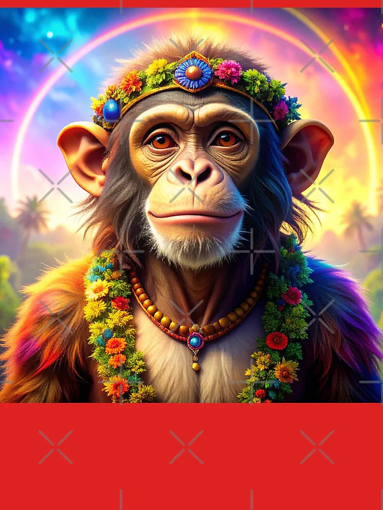 Rainbow Sky | "Good Vibes Only" Hippie Monkey Collection Classic T-Shirt