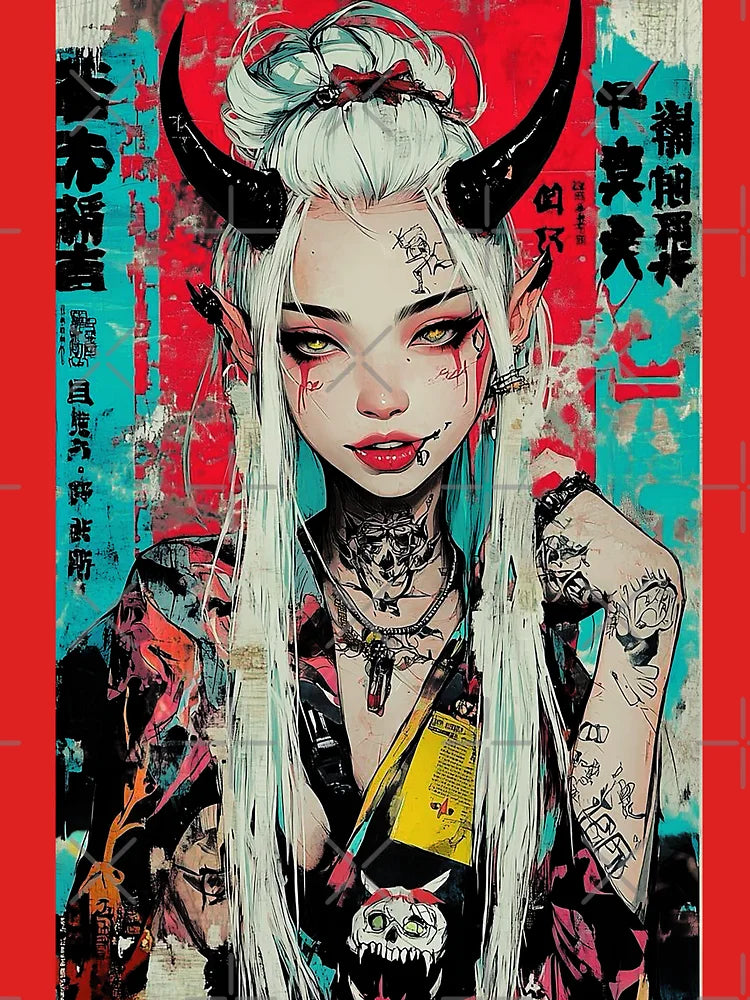 Cool Aesthetic Japanese Girl Classic T-Shirt