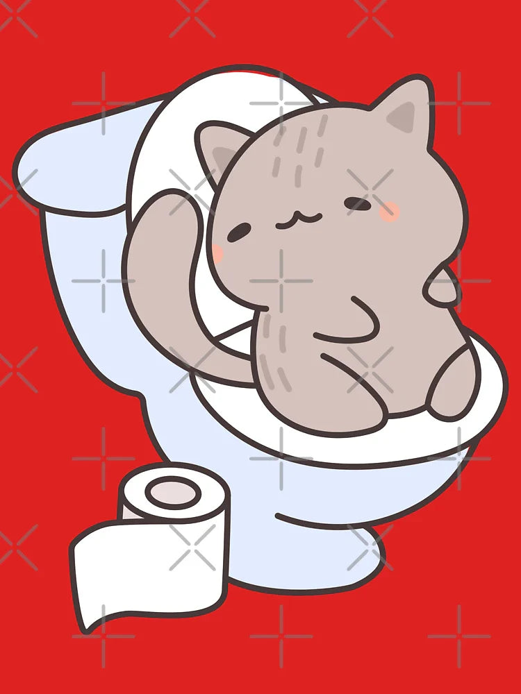 Toilet kitten -  Raloel  Classic T-Shirt
