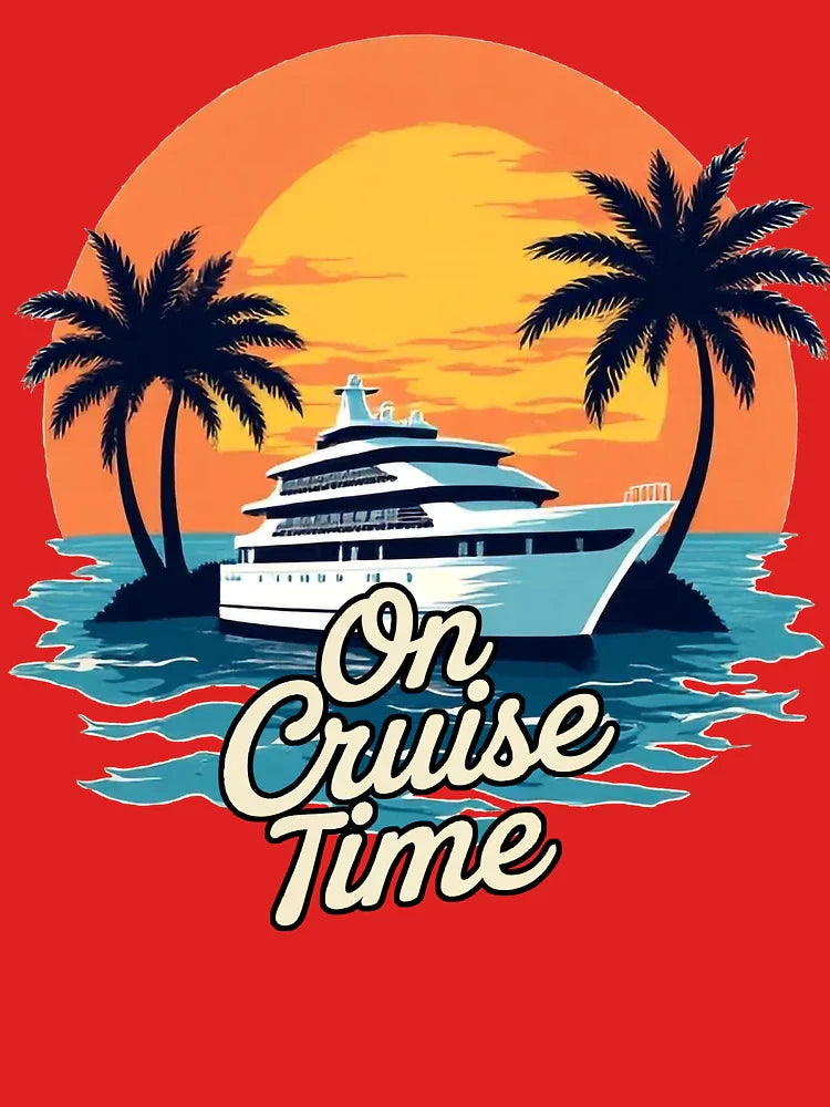 On Cruise Time - Luxury Sunset Cruise Vibes Classic T-Shirt