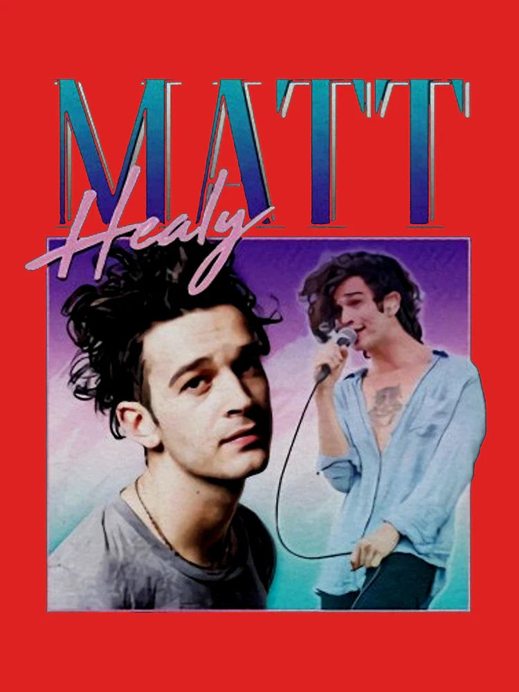 Matt Healy Homage  Funny Matty 1975 Retro 90's 80's Party Classic T-Shirt
