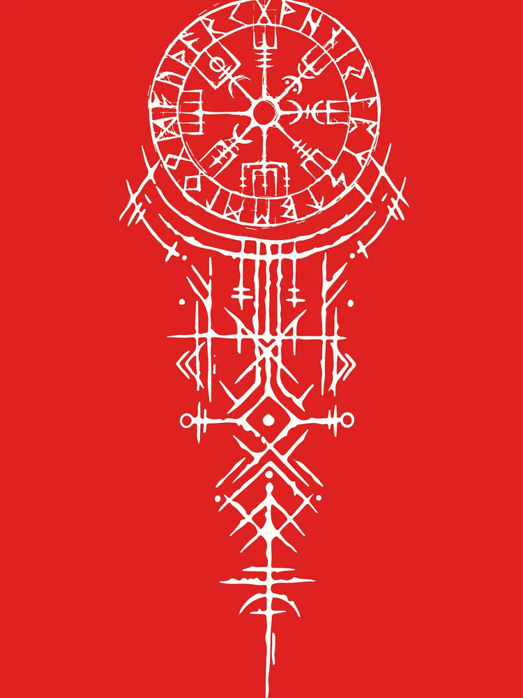 Vegvísir – Icelandic Magic Symbol Classic T-Shirt
