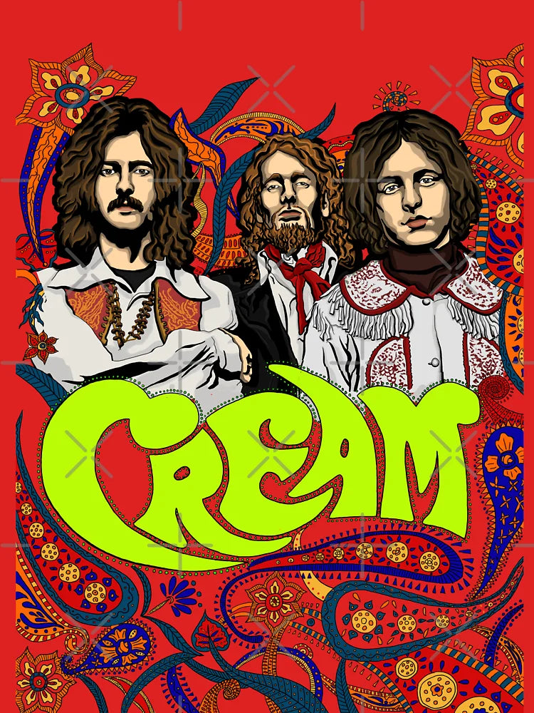 Cream Band, no background Classic T-Shirt