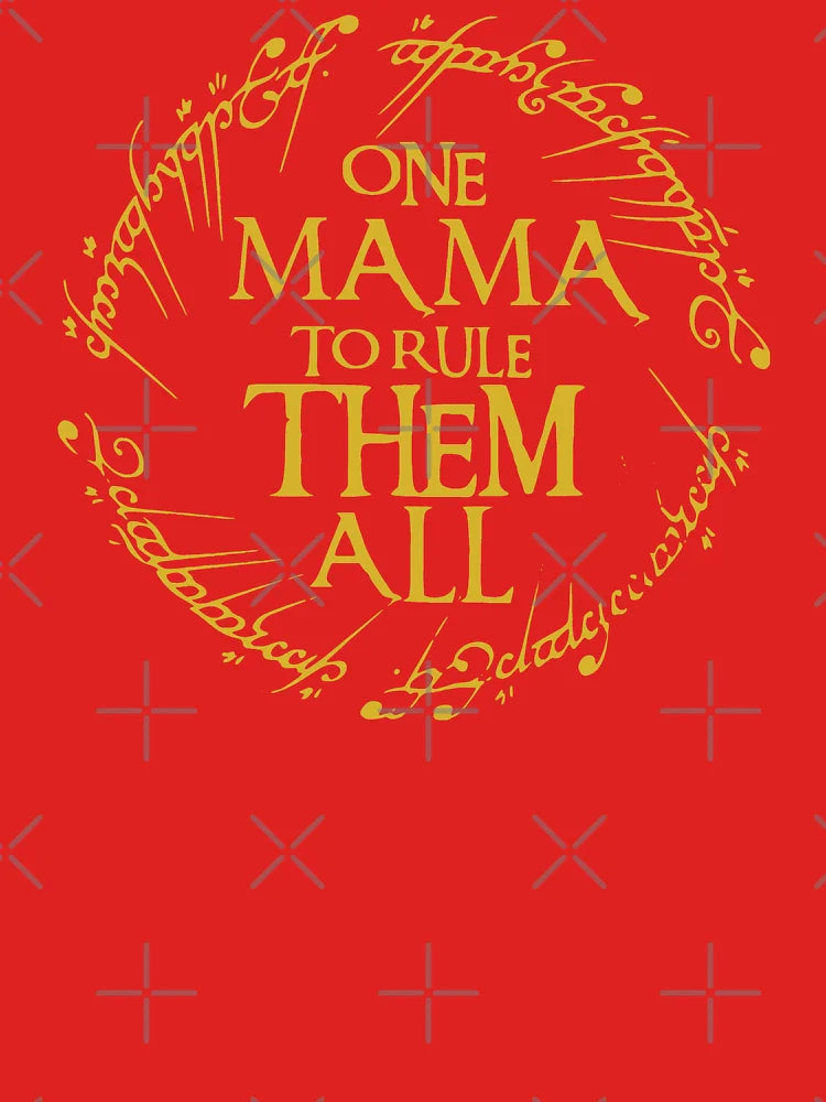 One Mom To Rule Them All Mama Christmas Classic T-Shirt