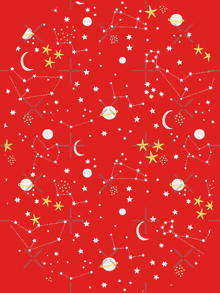 Galaxy - cosmos, moon and stars. Astronomy pattern. Cute cartoon universe design. Classic T-Shirt