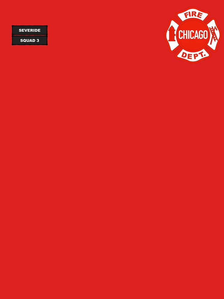 CHICAGO FIRE - SEVERIDE - SQUAD 3 Classic T-Shirt