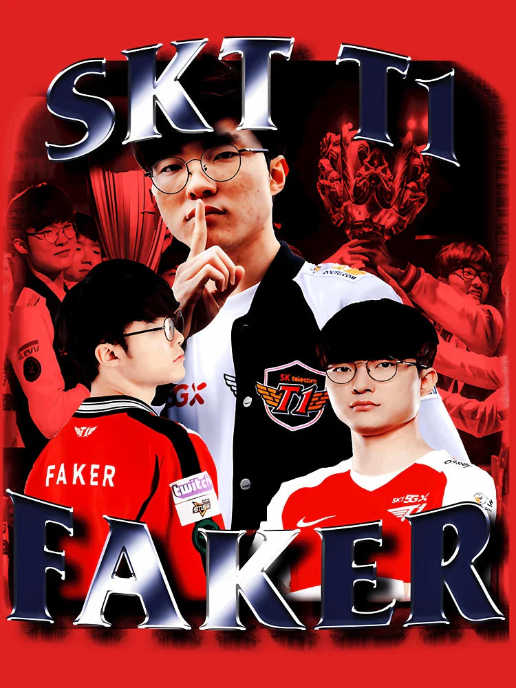 Skt T1 Faker Bootleg Classic T-Shirt