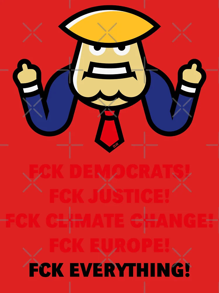 Trump Caricature (FCK Smile Europe Cartoon / POS) Classic T-Shirt