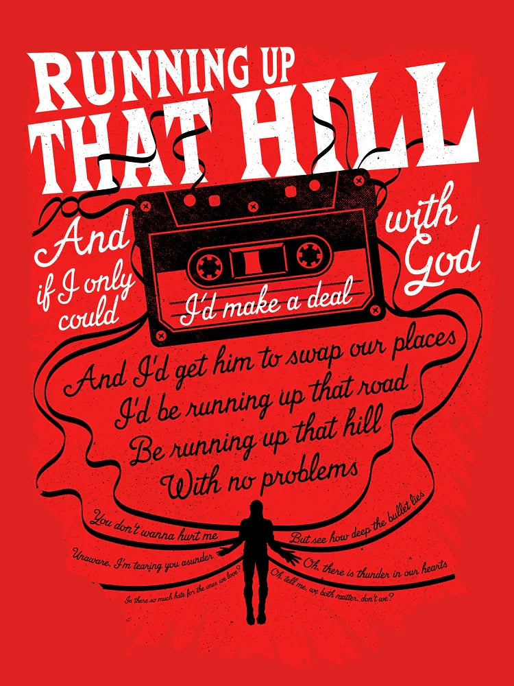 Running up that hill Classic T-Shirt