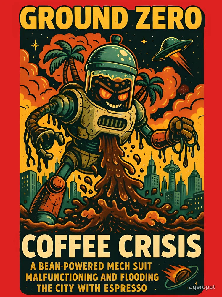 Ground Zero: Coffee Crisis â€“ The Espresso Mech Meltdown Begins! Classic T-Shirt