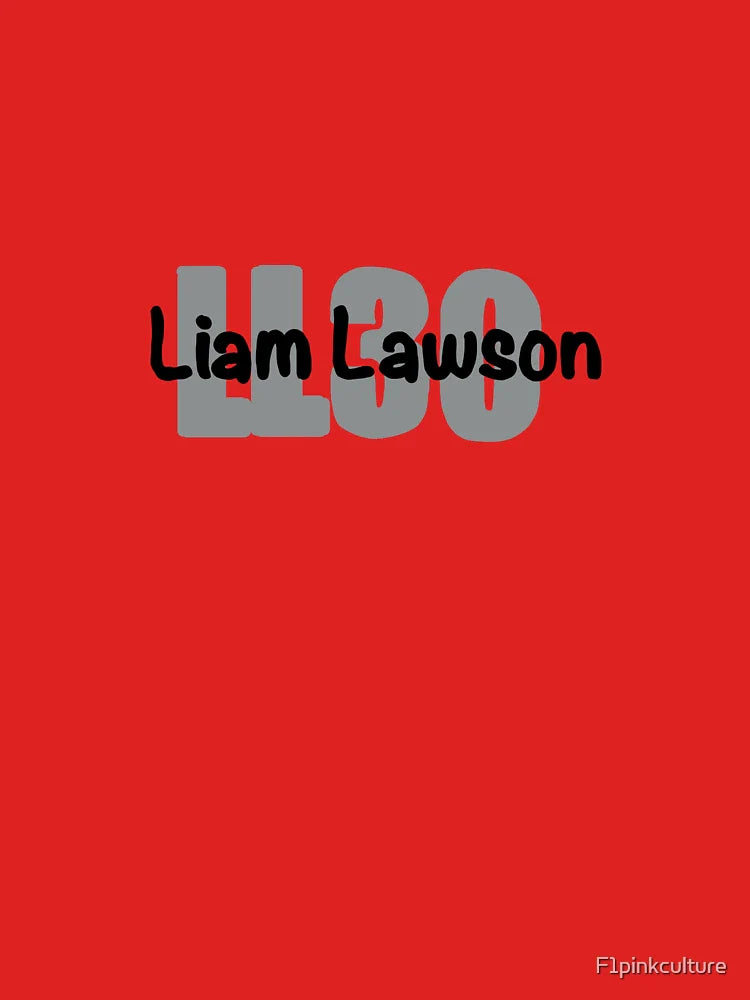 Liam Lawson - Racing Bulls Name and number  Classic T-Shirt