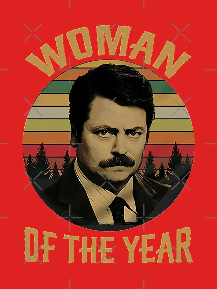 Ron Swanson Woman Of The Year Classic T-Shirt