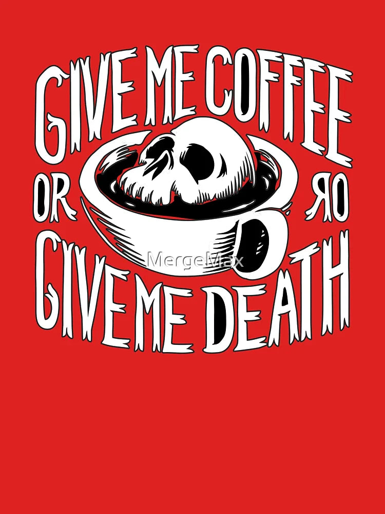 Coffee Skull Classic T-Shirt