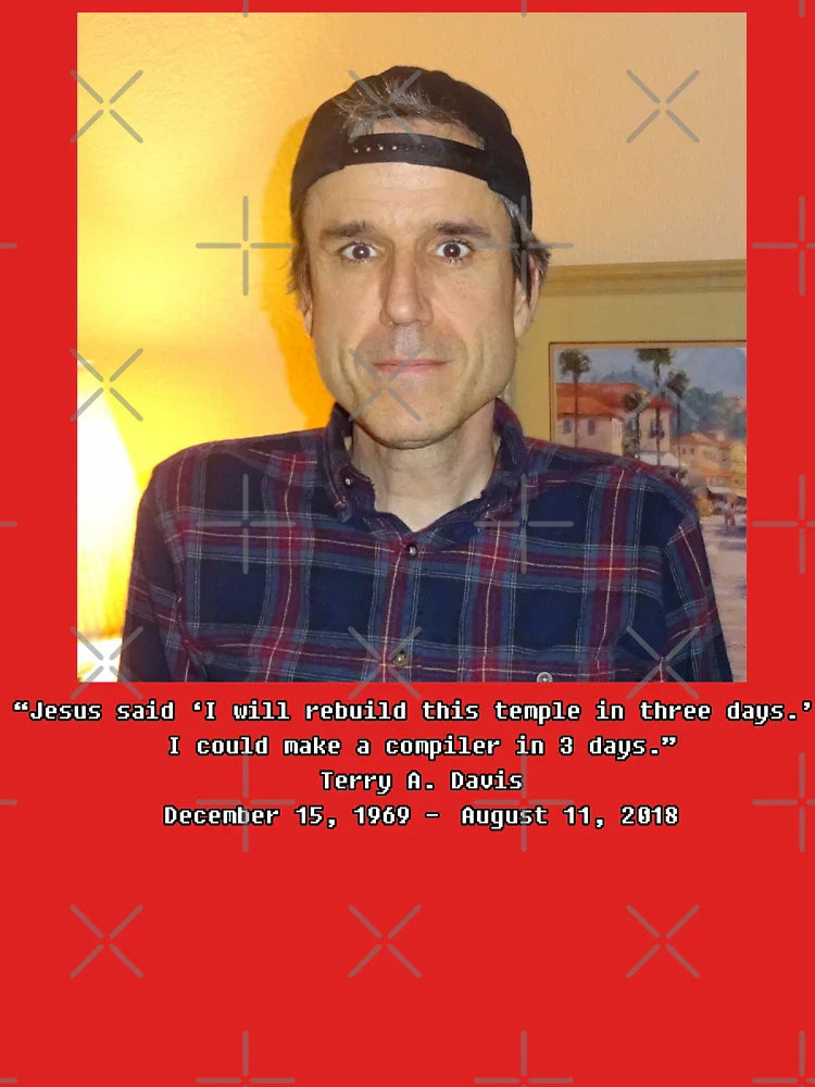 Terry A Davis Quote Classic T-Shirt