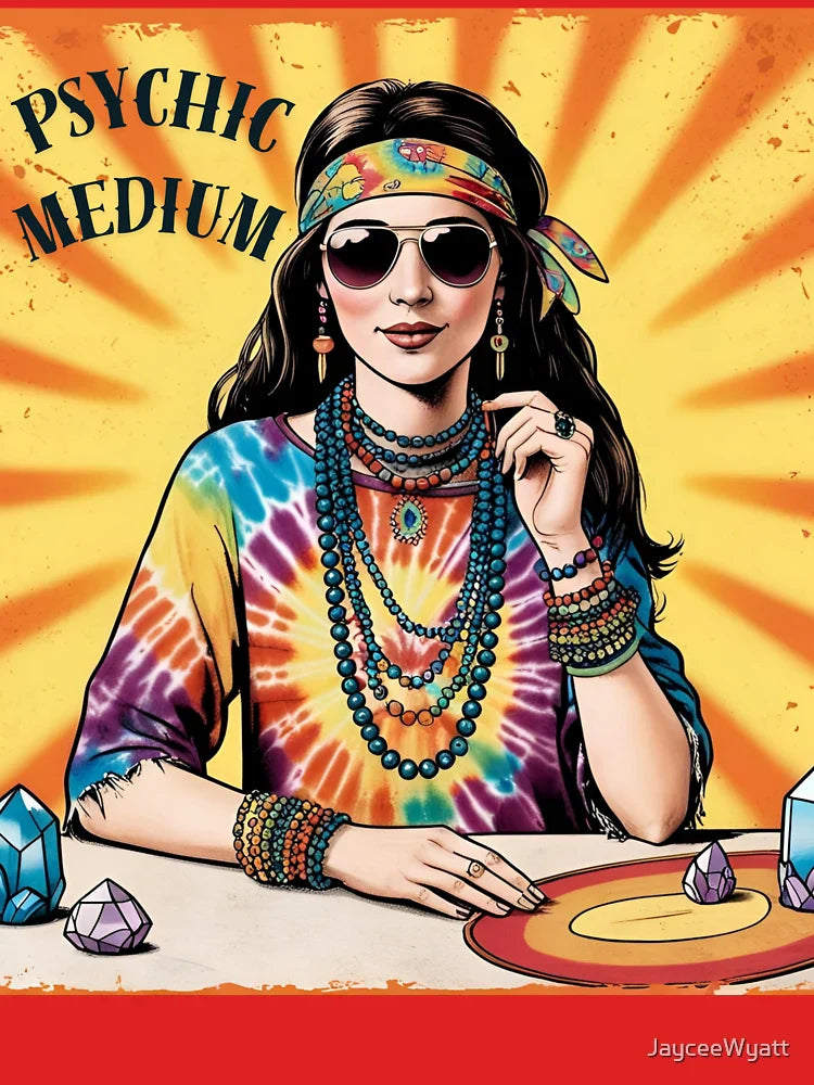 Hippie Boho Woman: Psychic Medium Classic T-Shirt