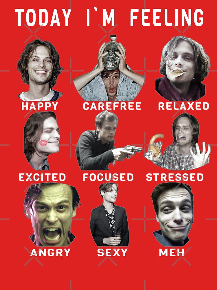 Spencer Reid - Matthew Gray Gubler - Funny Feelings Classic T-Shirt