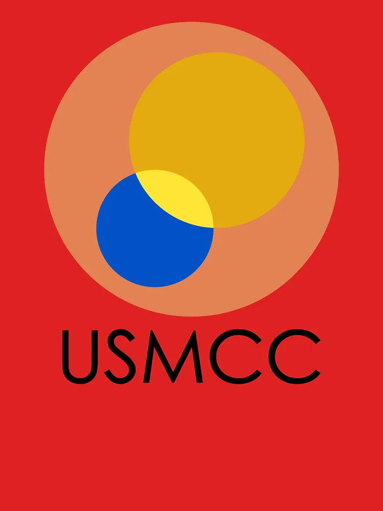 USMCC Logo (color, black text) Classic T-Shirt