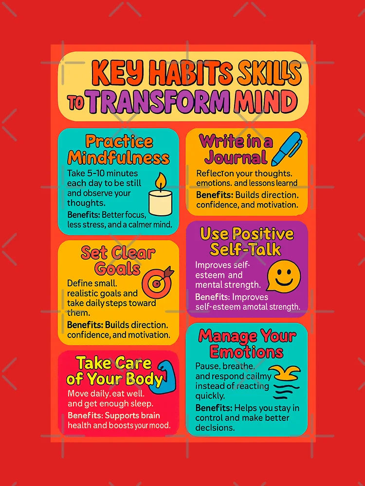 Habits and skills for transforming minds Classic T-Shirt