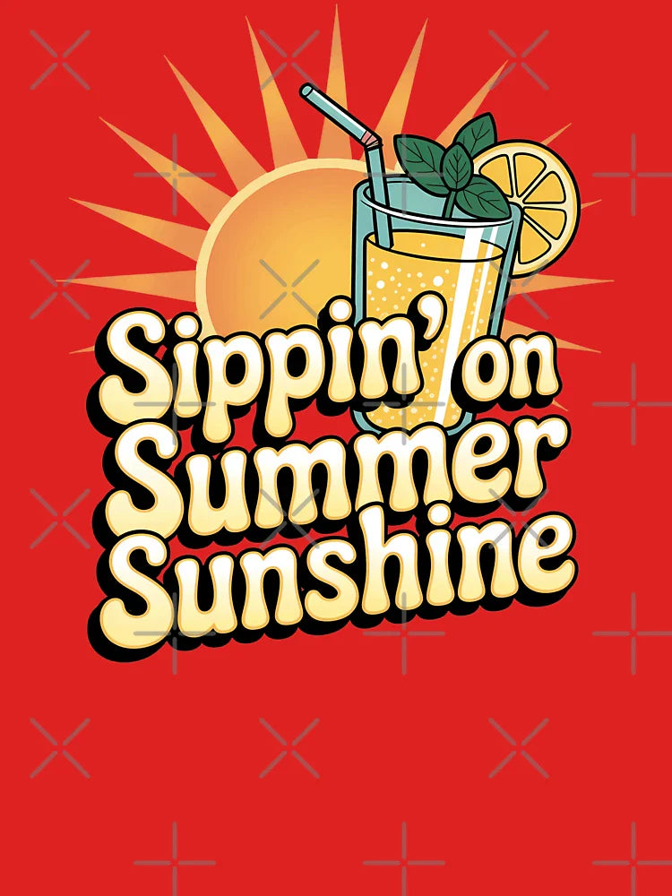 Sippin’ On Summer Sunshine – Summer Drink Design Classic T-Shirt