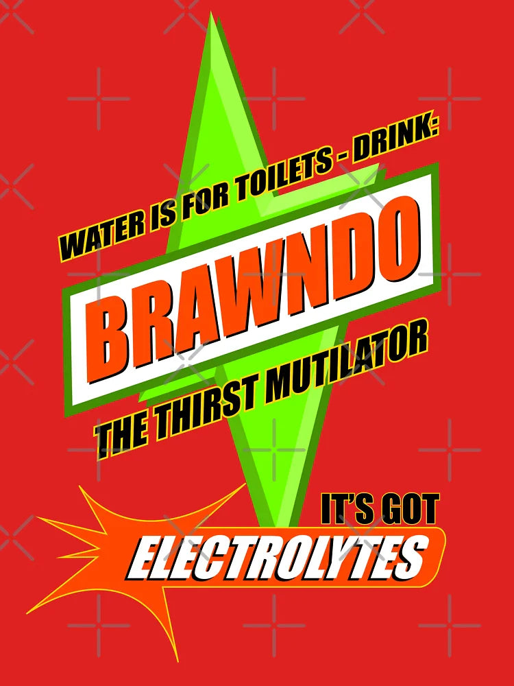 Water is for Toilets - Drink Brawndo Classic T-Shirt