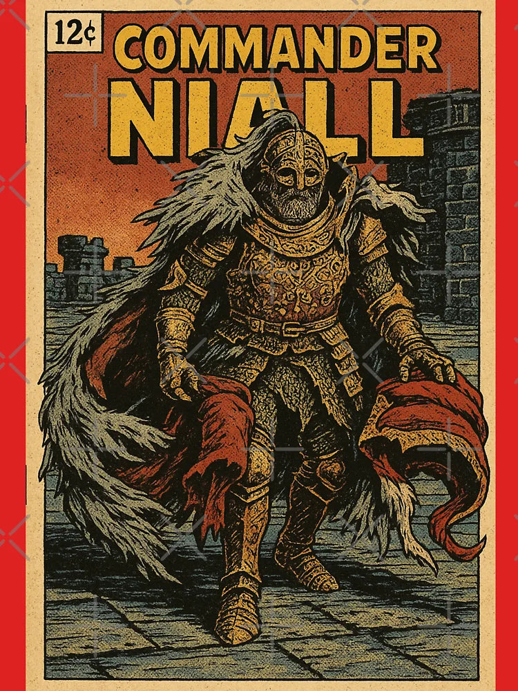 Commander Niall Comic Book Cover Classic T-Shirt