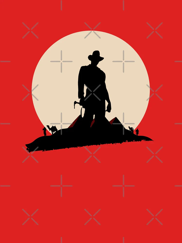 Sunset by the Desert - Indy - Funny Classic T-Shirt