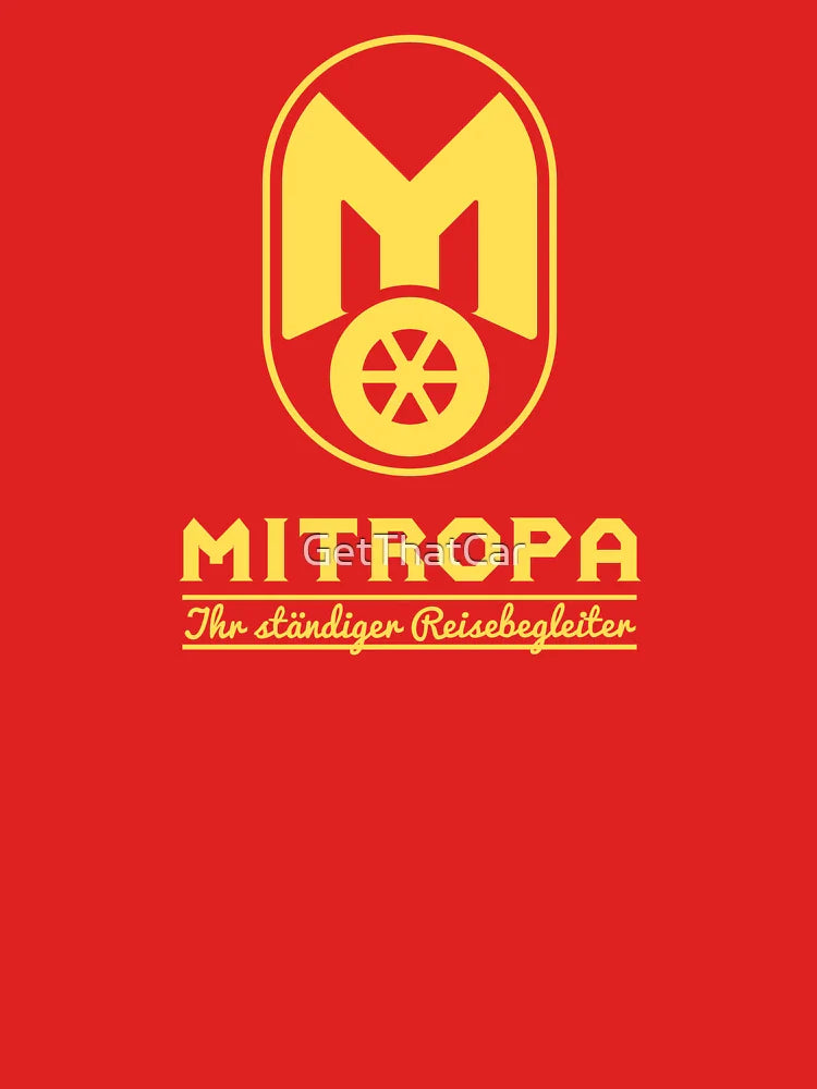 Mitropa logo - your constant travel companion (yellow) Classic T-Shirt