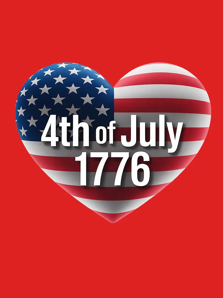 4th Of July 1776 Usa Flag Constitution America Classic T-Shirt