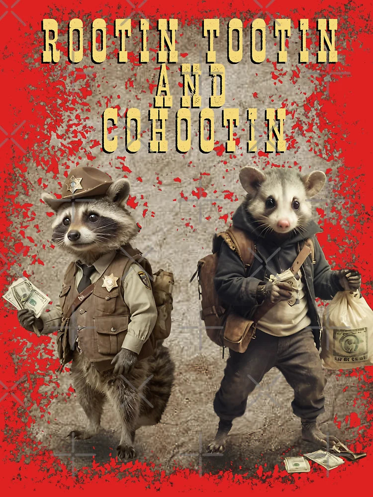 Rootin Tootin and Cohootin Raccoon and Possum  Classic T-Shirt