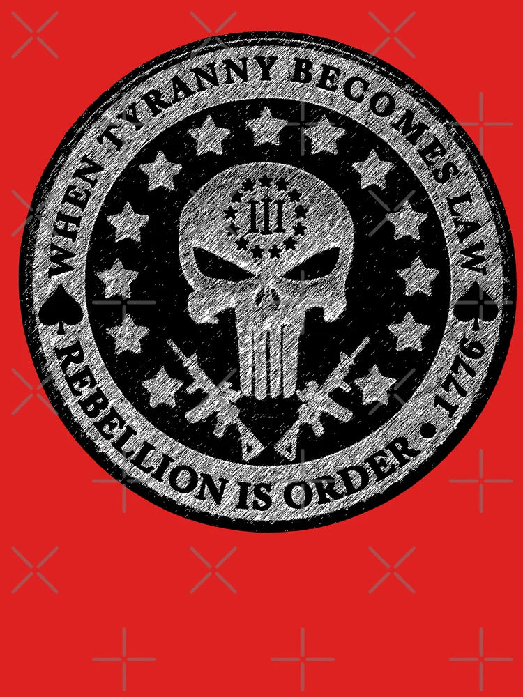 When Tyranny Becomes Law - Rebellion is Order Classic T-Shirt