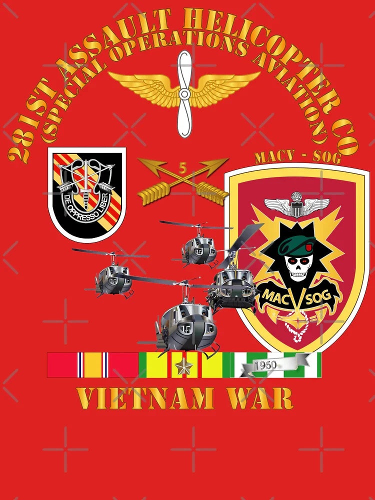 Army - 281st AHC MAC V SOG w SVC Classic T-Shirt