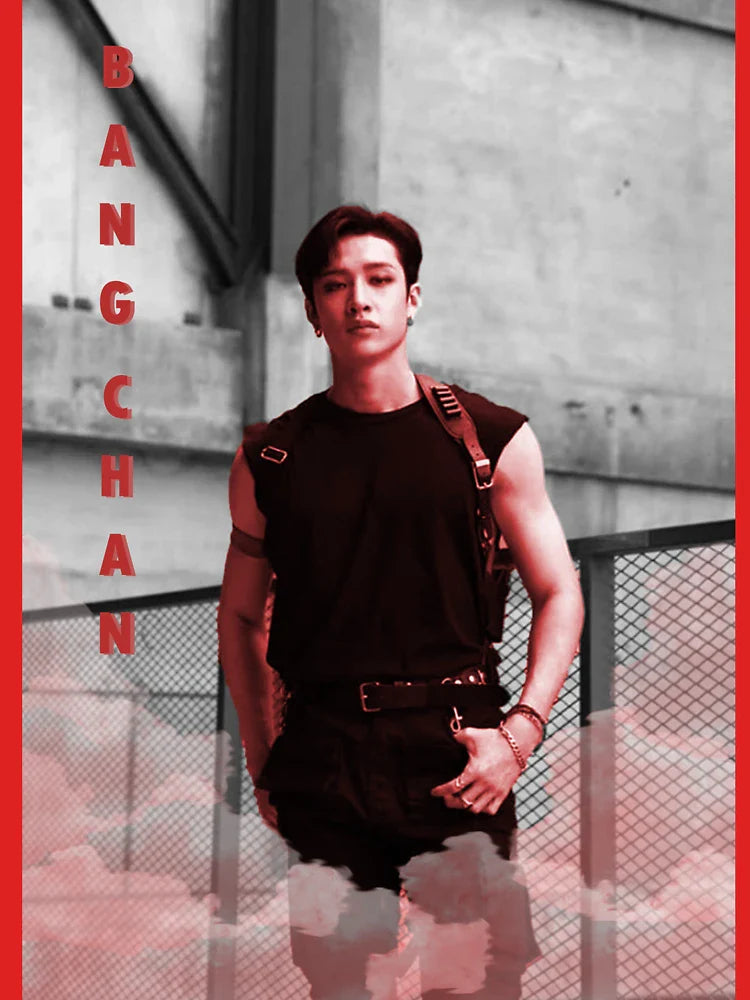 Bang Chan Monochrome Classic T-Shirt