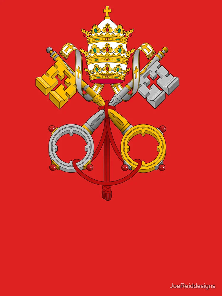 Papal Coat of Arms crossed keys Classic T-Shirt