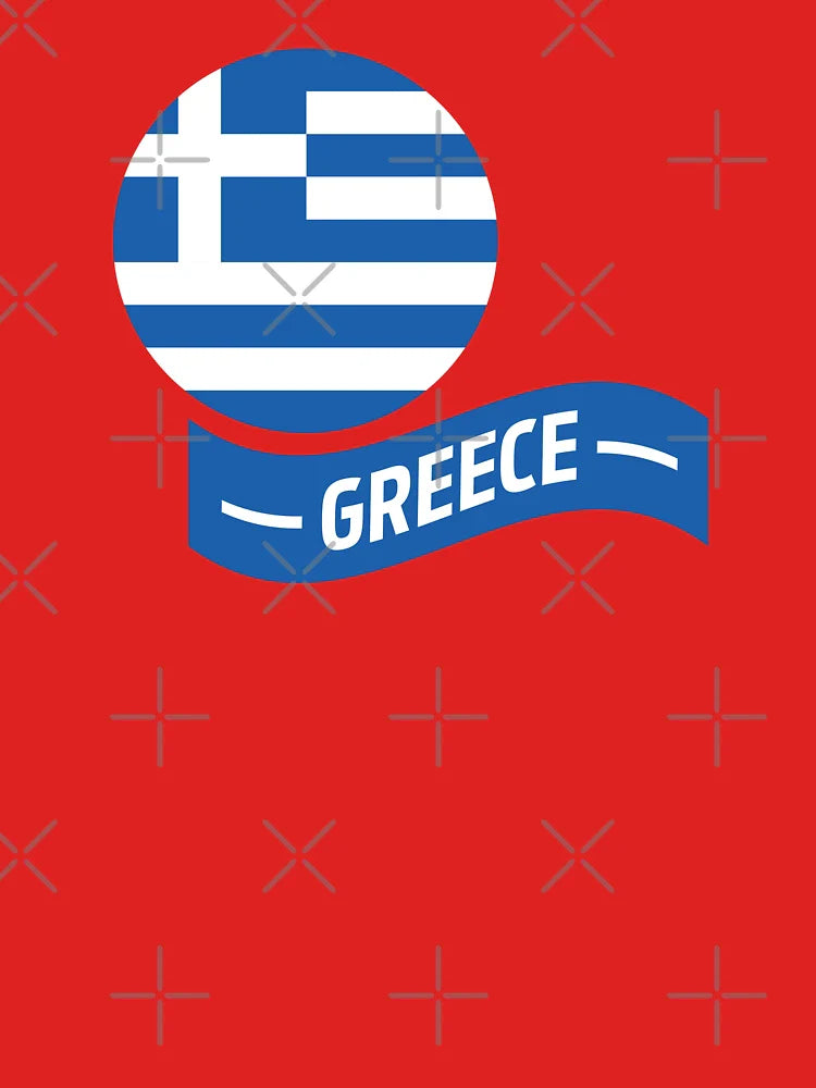 Greece Flag Classic T-Shirt