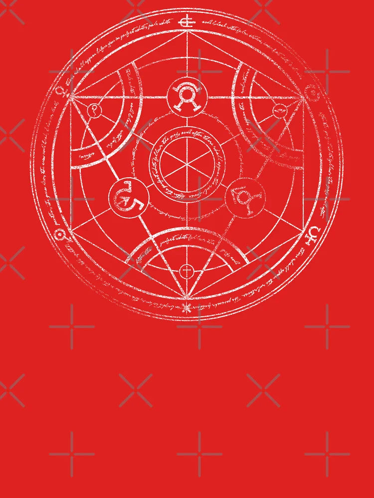 Human Transmutation Circle - Chalk Classic T-Shirt