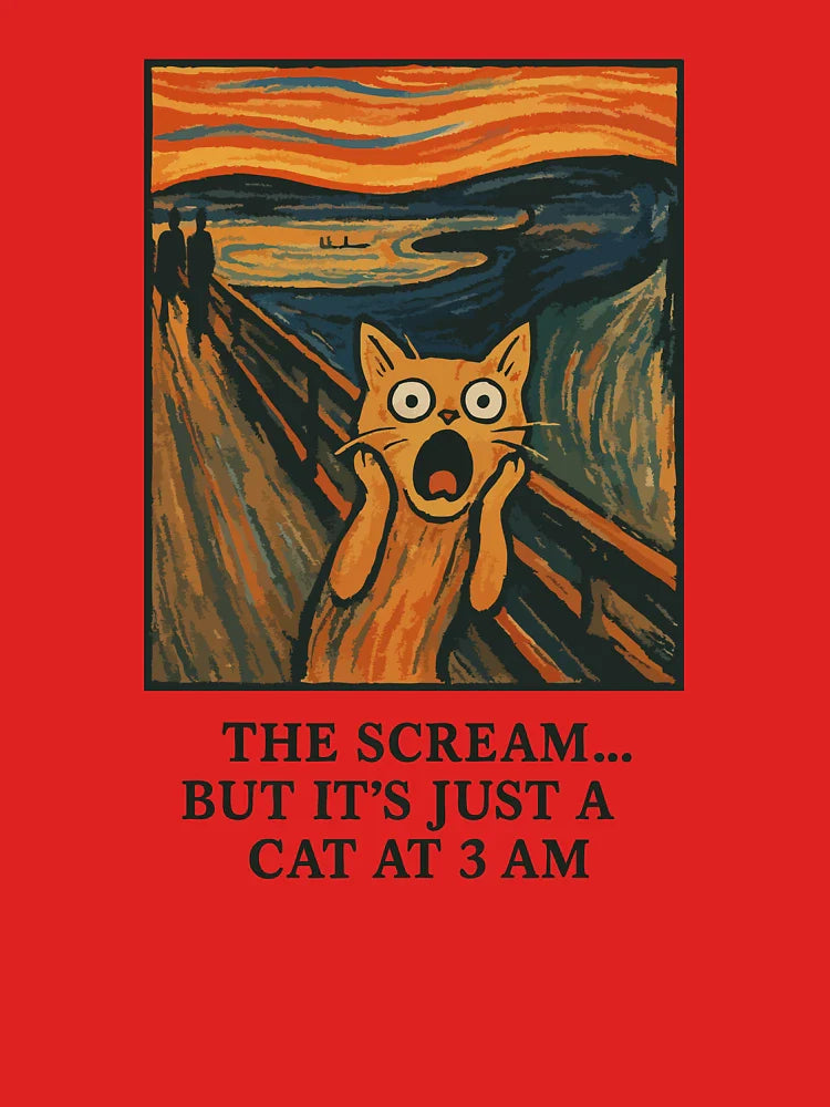 The Scream Cat – 3AM Howl Edition Classic T-Shirt