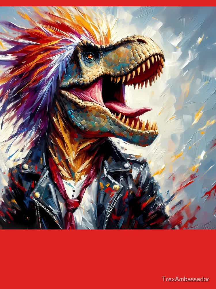 T-Rex Rock & Roll Icon Classic T-Shirt
