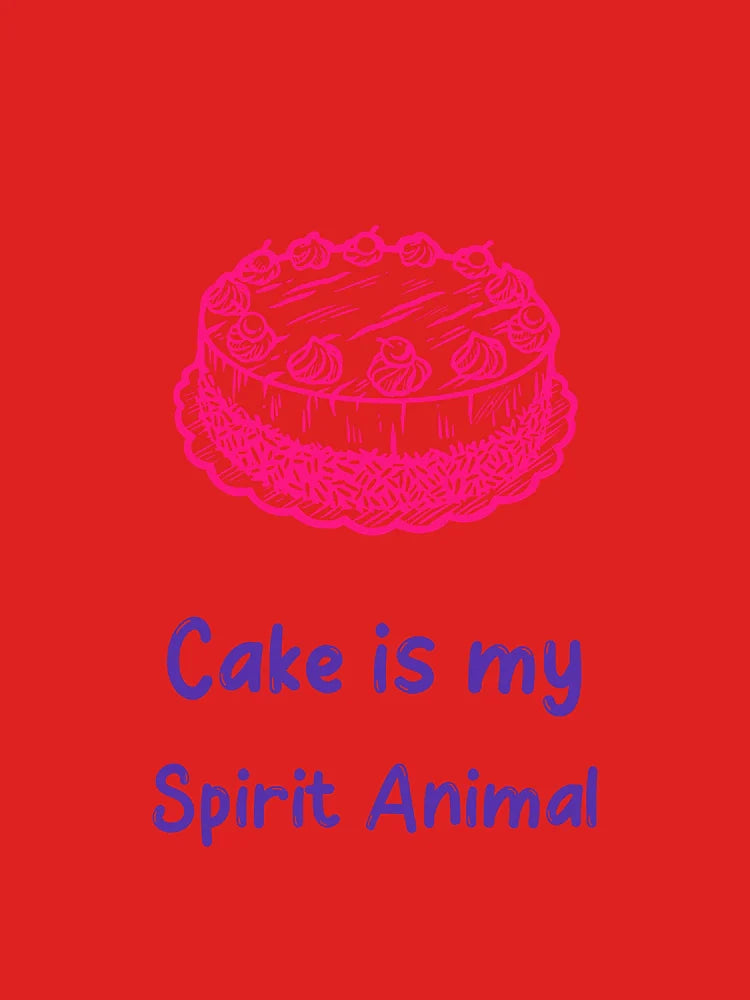 Cake is my Spirit Animal Baking Cake Classic T-Shirt